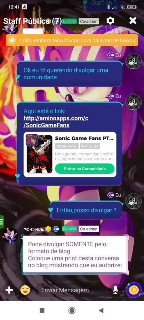 Divulga O De Comunidade Sonic Amino Pt Br Amino