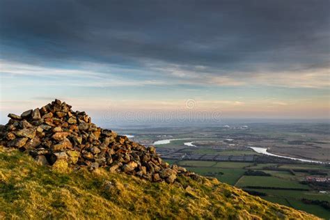 Sunset Over the Scottish Highlands. Stock Photo - Image of british ...