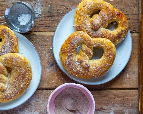 Pretzel Dulces Con Azúcar Y Canela Pequerecetas