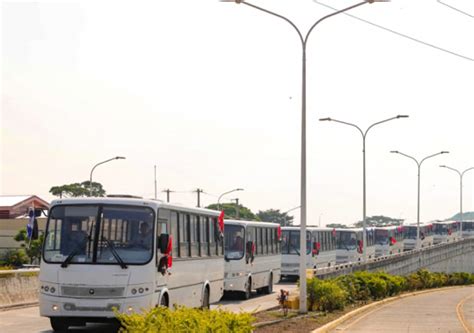 Ya Est N En Nicaragua Los Buses Rusos Que Se Van A Distribuir En