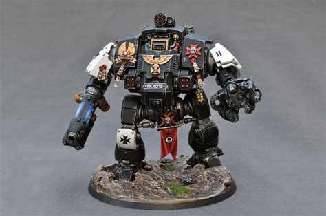 Finally Finished My First Vehicle Black Templar Primaris Redemptor Dreadnought Warhammer40k