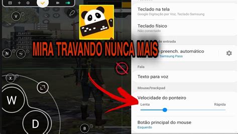 COMO RESOLVER O BUG DA MIRA TRAVANDO NO PANDA MOUSE PRO YouTube