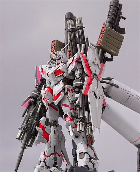 Gundam Guy Pg Rx Unicorn Gundam Full Armor Part Set Painted