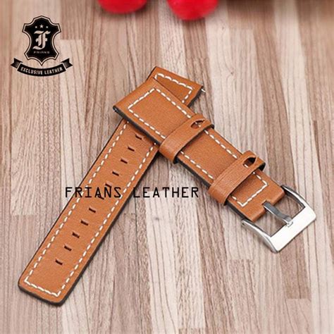 Jual Tali Jam Kulit Asli Sapi Strap Jam Kulit Asli Strap Watch