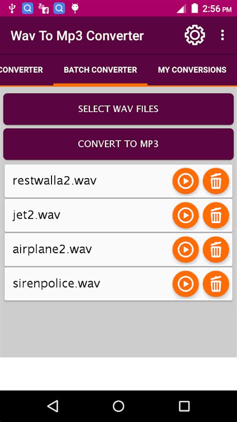 Wav To Mp Converter Android Apps On Google Play