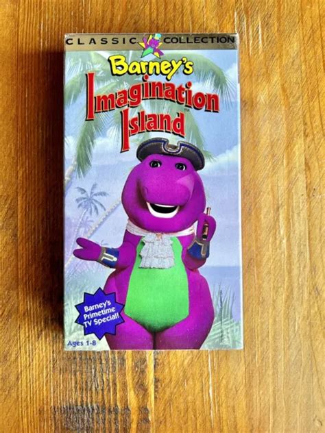 BARNEY BARNEY S Imagination Island VHS Tape 1994 Classic