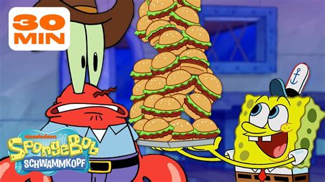 SpongeBob Alle Angestellten Der KROSSEN KRABBE SpongeBob