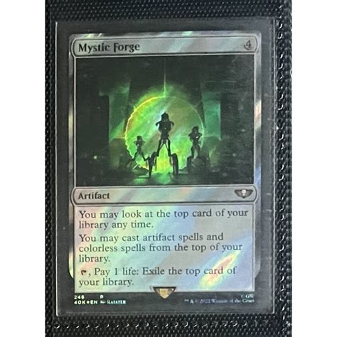 การ์ด Mtg Mystic Forge Foil Magic The Gathering Edh รุ่น Warhammer 40k