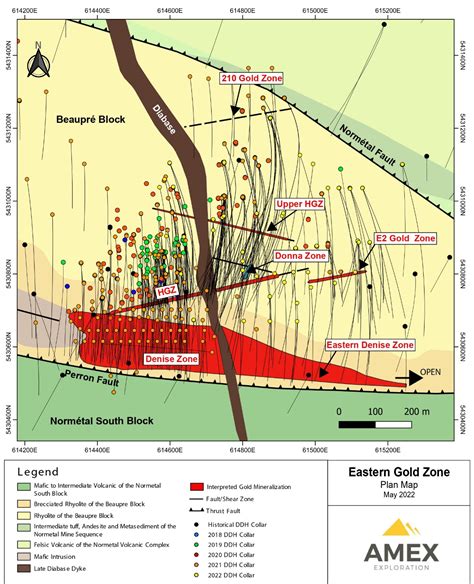 Exploration Au Qu Bec Exploration Aurif Re De La Propri T Perron