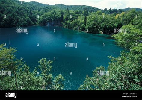 UNESCO World Heritage, Nationalpark Plitvice Lakes Stock Photo - Alamy