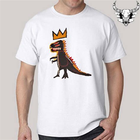 Jeanmichel Basquiat Dinosaur Crown Usa Shipping Etsy