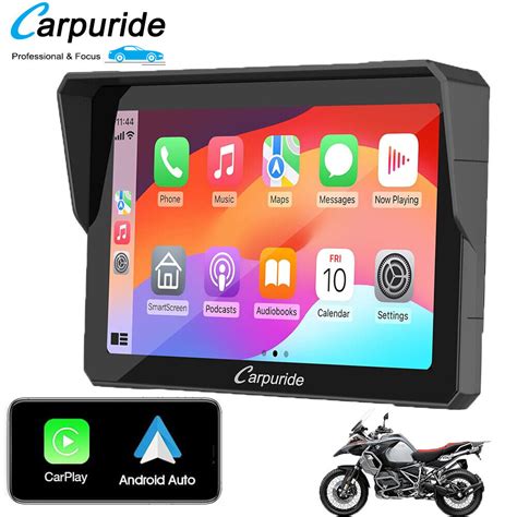 Carpuride W Apple Carplay Android Auto Waterproof Touchscreen Dual