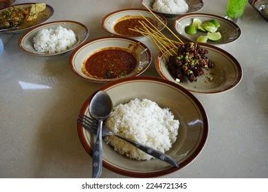 Satay Sate Matang Aceh Traditional Food Stock Photo 2244721345 ...