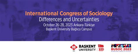 Department of Sociology International Congress of Sociology Başkent