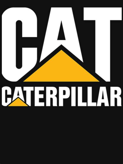 "CAT-CATERPILLAR LOGO " T-shirt for Sale by Binnoajimawa | Redbubble ...