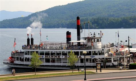 A Wonderful Afternoon Cruise on Historic Minne-Ha-Ha, a Working Steamboat on Lake George,New ...