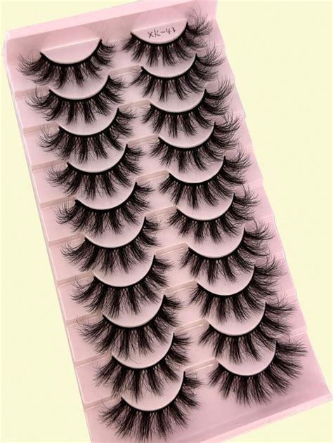 Manga Lashes Pairs Extra Long False Eyelashes Shein Usa In