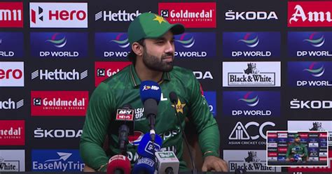 Watch Mohammad Rizwan S Press Conference After Win Against Hong Kong