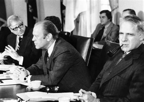 President Gerald Ford In A Cabinet Photograph by Everett - Fine Art America