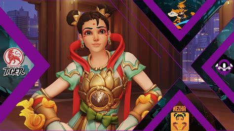 Overwatch Estrenando Skin Tracer Nezha Youtube