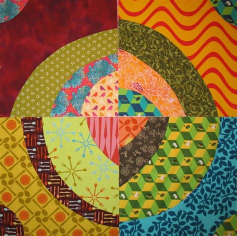 Indie Chic Circle Quilt A Bulls Eye Quilt Tutorial Artofit