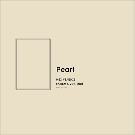 About Pearl Color Meaning Codes Similar Colors And Paints