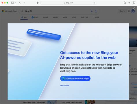 Bing Chat Not Yet Available On Chrome Or Safari Browsers