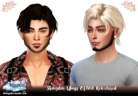 Wings Oe0818 Hair Retexture Naturals Unnaturals At Shimydim Sims The Sims 4 Catalog