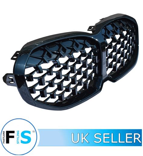 Bmw Series F Diamond Style M Sport Front Grille Gloss Black