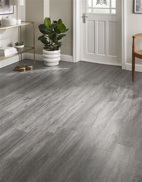 Evocore Design Floor Enhance Charcoal Grey Oak Living Room Wood