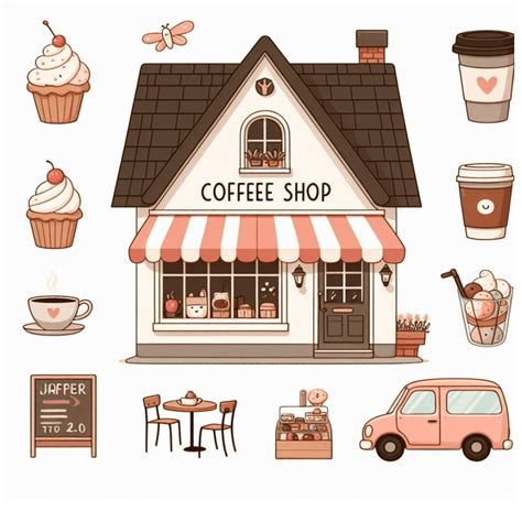 Coffee Shop Clipart Free Photo - ClipartLib