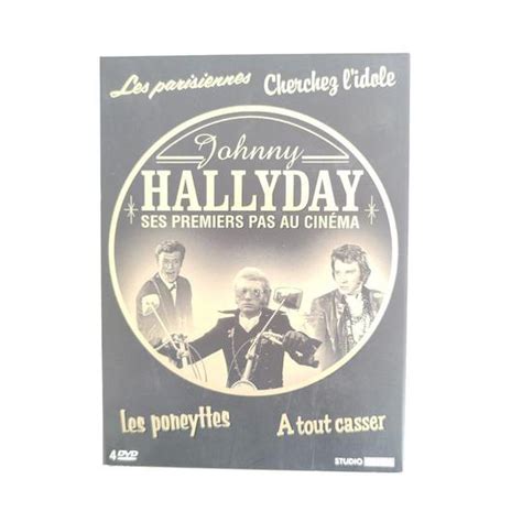 Coffret DVDs Hallyday STUDIO CANAL Label Emmaüs