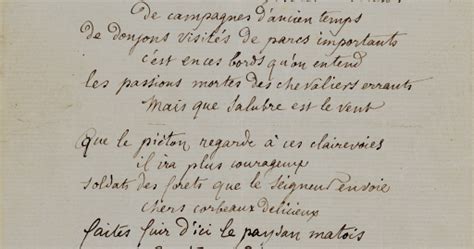 Prosa Ca Tica La Rivi Re De Cassis De Rimbaud Para Verlaine