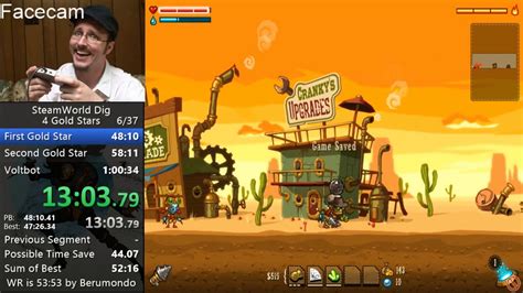 Steamworld Dig Gold Stars Speedrun In Youtube