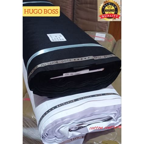 Jual Kain Hitam Putih Semi Wool Bahan Kain Kantoran Dinas PNS Guru Pria