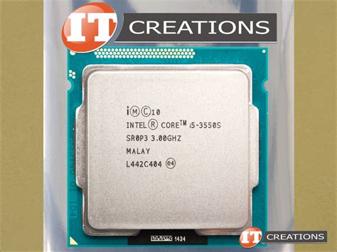 CM8063701095203 - Used - INTEL CORE I5 QUAD CORE PROCESSOR I5-3550S 3 ...