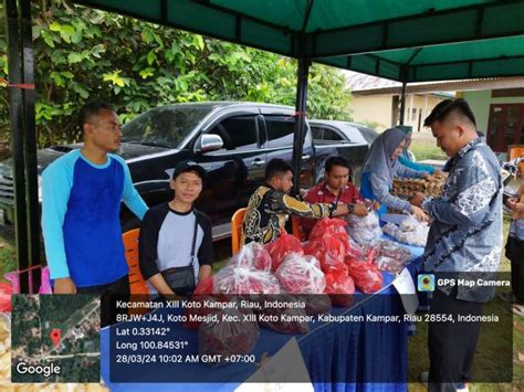 Gerakan Pangan Murah Pemkab Kampar Hadir Di Tengah Masyarakat Desa Koto