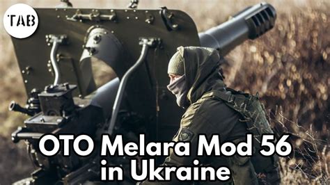 Italian OTO Melara Mod 56 Pack Howitzers In Ukraine YouTube