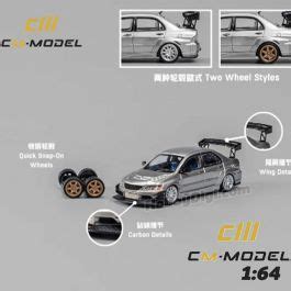 CM Model 1 64 合金模型車 三菱 Mitsubishi Lancer EVO IX Widebody HobbyDigi