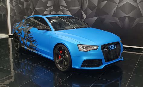 Audi RS5 Half Camo Design WrapStyle