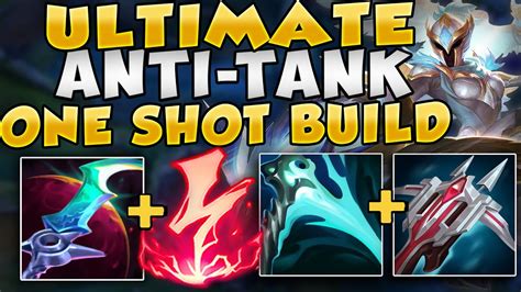 Rank 1 Quinn Anti Tank Lethality Build With Insane Damage Legit One Shot Tanks League Of