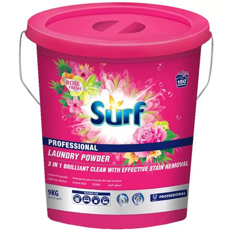 Surf Professional Laundry Powder Front Top 9kg 150 Washes Fairdinks