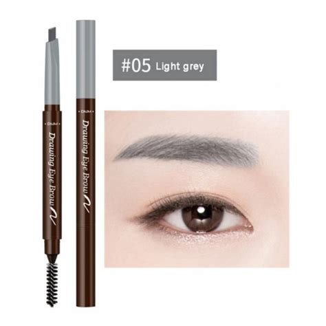 2 Ways Eyebrow Pencilnatural Color Enhancerlong Lasting Automatic