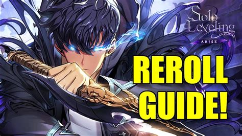 Solo Leveling Arise FAST Reroll Guide Who To Reroll For YouTube