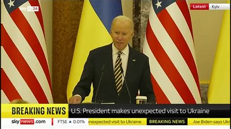 Biden Dopo Un Anno Ucraina Ancora Qui Video Sky