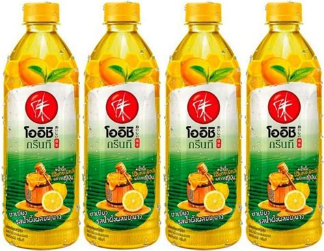 Oishi Green Tea Honey Lemon Flavor 500 Mlpack 4 Grocery