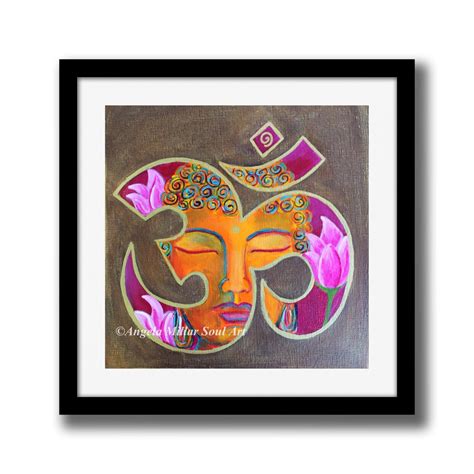 Buddha print Buddha wall art Meditation art Spiritual