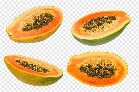 Papaya Papaya Comida Papaya Verde Derechos De Autor Png PNGWing