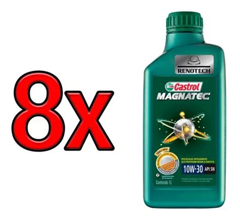 Oleo Castrol 10w30 Sn Magnatec Flex Semissintetico 8x Frete grátis