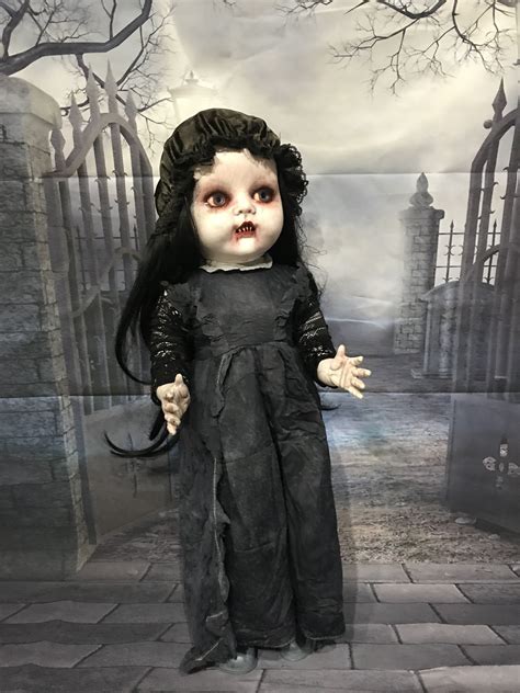 Horror vampire doll | Scary dolls, Halloween doll, Baby halloween